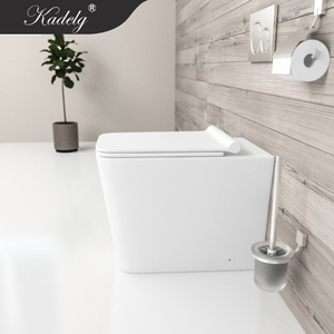 Eloganted Toilette blanche matte montée sur le sol - Product Image 3