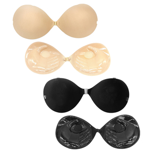 Vô Hình Tay Hình Miếng Bọt Biển Áo Ngực Strapless Không Dây Liền Mạch Push-Up & Thu Thập Hiệu Ứng Cho Dresses Cho Ngực Nhỏ - Product Image 3