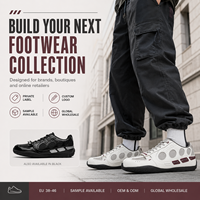 Sneakers basses rétro pour hommes avec logo personnalisé, chaussures de marche décontractées à marque privée, vente en gros OEM