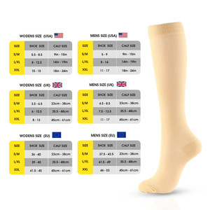 <span class=keywords><strong>Medias</strong></span> <span class=keywords><strong>de</strong></span> Compresión Deportivas Personalizadas para Exteriores, Transpirables, con Puño Elástico, Coloridas, para Ciclismo, para Hombre - Product Image 3