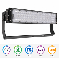 Projecteurs LED sportifs 200W 250W haute puissance IP67 étanches SMD 3030 en aluminium moulé sous pression CE ROHS 4000K AC 220V pour stade