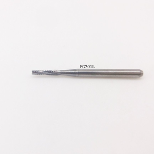 Fraise conique à <span class=keywords><strong>coupe</strong></span> transversale en carbure FG # 700 # 700L Long Cross Cut - Product Image 3