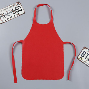 Tablier jetable non tissé à col halter pour coiffure, artisanat, salon de coiffure, cuisine - Product Image 1