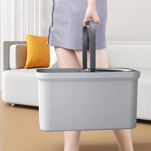 Rodillo <span class=keywords><strong>de</strong></span> limpieza reutilizable para el hogar y restaurantes, con escurridor, para limpieza en húmedo y seco, con cubo doble. - Product Image 6