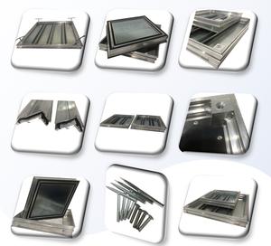 3 배 물개 EPDM 고무 물개 반대로 가스 냄새 및 드는 열쇠에 방수 를 가진 스테인리스 맨홀 덮개 - Product Image 3