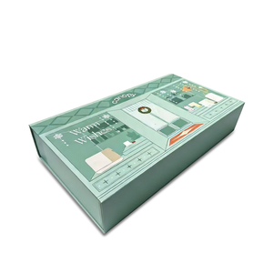 <span class=keywords><strong>Calendrier</strong></span> <span class=keywords><strong>de</strong></span> <span class=keywords><strong>l</strong></span>'<span class=keywords><strong>Avent</strong></span> Écologique Haut <span class=keywords><strong>de</strong></span> Gamme avec Tiroirs, Boîte à Compartiments Multiples, Emballage Cadeau Vert Personnalisé pour Chocolats, Jouets et Petits Objets - Product Image 5