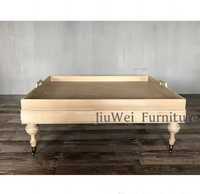 Table basse/d'appoint en bois massif de haute qualité Design moderne pour la maison salon meubles décoratifs usine en gros