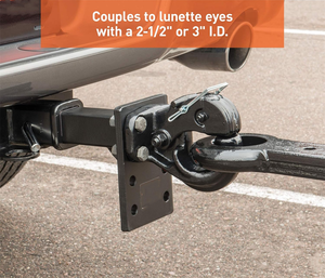 <span class=keywords><strong>Attelage</strong></span> de crochet d'<span class=keywords><strong>attelage</strong></span> de manteau de poudre noire de carbure 30,000 livres pour l'<span class=keywords><strong>anneau</strong></span> de lunette de 2-1/2 à 3 pouces - Product Image 6