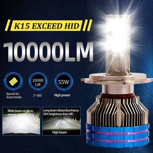 Ampoule de phare LED K15 H7 9005 HB3 H11 H7 avec Canbus 12V feux de conduite automobile nouvel état Luces Led Para Car - Product Image 5