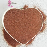 Sable de grenat 80 grains Abrasif naturel pour la découpe du verre et le sablage Idéal pour l'usage industriel en usine de pierre
