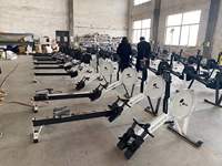 Máquina de Remo de Alta Calidad para Gimnasio, Máquina de Remo con Resistencia al Aire de Primera Clase