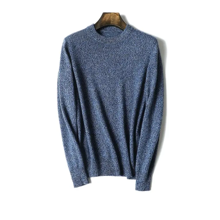 Cashmere sweater men clothing in autumn and winter simple wool shirt men long sleeve cashmere sweater men