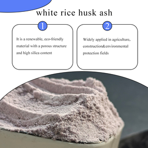 Polvo de Carbón de Cáscara de Arroz Blanco Ultrafino a Precio de Fábrica <span class=keywords><strong>para</strong></span> Acero Especial con Bajo Contenido de Carbono y Buen Aislamiento - Product Image 1