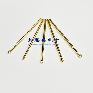Sonda de prueba chapada en oro Pa100 Lm2 con punta de estrella de 1.36mm y pin de resorte ICT para pruebas de circuitos - Product Image 2