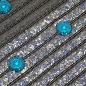 PEMF inframerah jauh panas dalam, terapi foton, medan magnetik ion negatif batu permata Kristalmatte Chakra kristal matras matras - Product Image 6