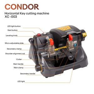 Machine à découper les clés mécaniques Xhorse <span class=keywords><strong>Condor</strong></span> XC-003 XC003 XC0300GL - Product Image 5