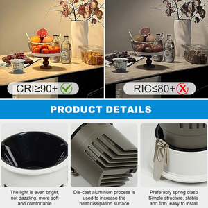 LOSO Ahorro de energía Oficina moderna Tienda Hospital Decorar Techo Empotrado 12W LED Spot Lighting - Product Image 5