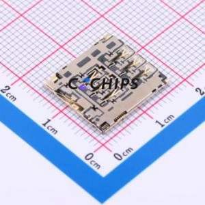 SF56K006VBAR2000 SIM Card Connector SMD Connector Self-Return Type Micro SIM Card 1.28mm - Product Image 2