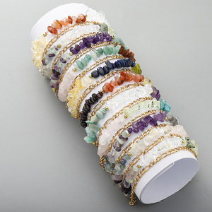 Pulsera de Piedras Naturales Hecha a Mano con Constelaciones, Peridoto y Lapislázuli, Joyería Tejida de Doble Capa para Mujer - Product Image 5