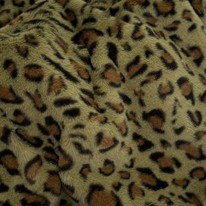 100% Polyester fausse fourrure de lapin imprimé léopard 10mm 500g imprimé Animal cheveux de lapin pour peluche peluche jouet Animal - Product Image 5