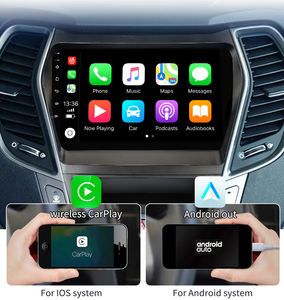 Autoradio Android Krando 9 pouces pour Hyundai Santa Fe IX45 2013 - <span class=keywords><strong>2017</strong></span>, Carplay sans fil, 4G, 128 Go - Product Image 4