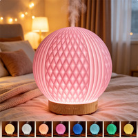 Diffuseur d'huiles essentielles automatique USB de bureau compact pour la maison, humidificateur à brume fine Planet Aromatherapy