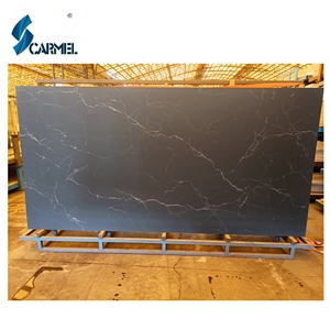 6mm 12mm 30mm焼結石カラカッタホワイト人工石大型スラブアクリルソリッドサーフェスシート（キッチンカウンター用） - Product Image 4