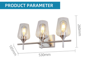 Lámpara de pared LED para interiores, decoración del hogar, lujo, clasificación IP44, impermeable, lámpara de espejo LED, luces para cuadros, para arte mural - Product Image 3