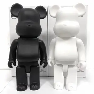 Modern Folk Art DIY Sculpture Resin Crafts High Quality Building Blocks Bear Bricks Resin Mold