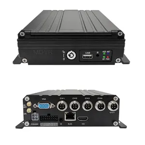 Werksdirektverkauf 4CH HDD mobile DVR IPC-Kameras AHD Lkw MDVR 1080P Auto-Video-Recorder mobile DVR mit GPS und WLAN 4G