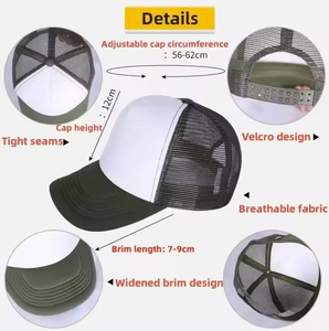Casquettes de baseball personnalisées imprimées, sportives, <span class=keywords><strong>5</strong></span> ou 6 panneaux, avec logo brodé, <span class=keywords><strong>snapback</strong></span> et patch de conception pour les sports de plein air - Product Image 5