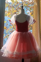 Nouvelle robe de costume de ballet Giselle pour filles et adultes, jupe de danse professionnelle en velours et tulle, modèle robe en tulle - 47