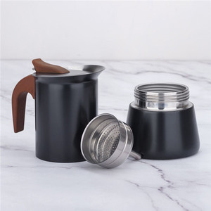 Chine acier inoxydable 2 /4/6/<span class=keywords><strong>9</strong></span> <span class=keywords><strong>tasses</strong></span> cuisinière expresso <span class=keywords><strong>cafetière</strong></span> Italiana <span class=keywords><strong>Inox</strong></span> cafetières italiennes Moka Pots - Product Image 2