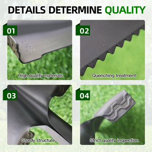 Fournisseur Vérifié Outils à Main Agricoles Bêches Multifonctionnelles en Acier 50Mn Tête de Bêche de Jardinage pour Creuser - Product Image 3