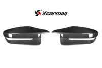 Cubiertas de Espejos Laterales Estilo M de Fibra de Carbono Seca para BMW Serie 5 G30 G8x (Volante a la Derecha)