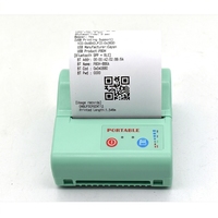 Imprimante thermique de reçus de 80 mm avec Bluetooth sans fil, imprimante de factures portable et pratique, mini-machine d'impression de factures