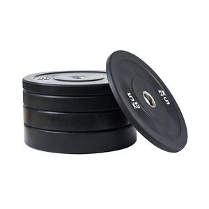 Discos de <span class=keywords><strong>Pesas</strong></span> de Goma de 5 kg a 25 kg, Discos para Barra, Accesorios para Entrenamiento de Fuerza y Levantamiento de <span class=keywords><strong>Pesas</strong></span> en Casa o Gimnasio Comercial - Product Image 4