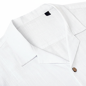 Nouvelle Chemise d'Été 2025 pour Homme – Flanelle Polyester/Coton, Manches Courtes, Légère, Respirante, Personnalisable, Élégante – Idéale pour les Vacances à la Plage - Product Image 1