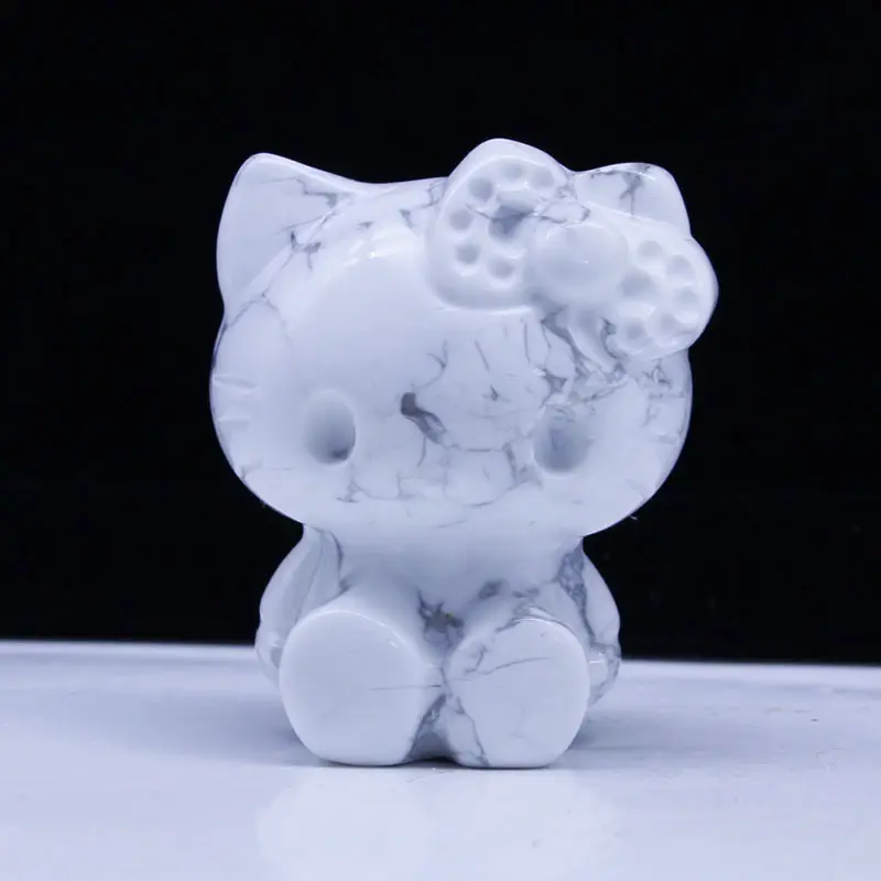 Groothandel Prijs Crystal Carving Howliet Hello Kitty Folk Ambachten Voor Bruiloft