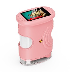 กล้องจุลทรรศน์สำหรับเด็กความละเอียด 1080P แว่นขยายอิเล็กทรอนิกส์แบบพกพาสำหรับการสำรวจกลางแจ้งของเล่นการศึกษาทางวิทยาศาสตร์ - Product Image 1