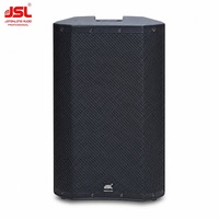 Tragbarer PA-Lautsprecher 12 Zoll 300W RMS 1200W Spitzenleistung 122dB Outdoor-Kunststofflautsprecher für Festival-Events