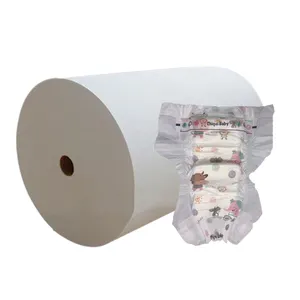 美国维珍未经处理的绒毛纸浆原料，用于婴儿尿布，底垫和卫生巾