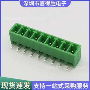 บล็อกขั้วต่อ PCB แบบเสียบได้ 3.81 มม. ขั้วต่อ Mc1.5 G สีเขียว 2p 22p อินเทอร์เฟซ AC DC - Product Image 2