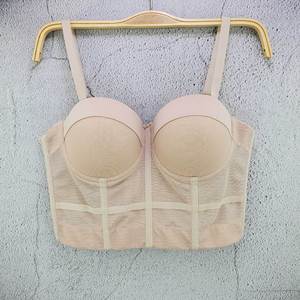 Soutien-gorge en maille <span class=keywords><strong>noir</strong></span> <span class=keywords><strong>transparent</strong></span> sexy soutien-gorge push up pour femme bustier bustier bustier soutien-gorge club fête <span class=keywords><strong>haut</strong></span> court lingerie grande taille - Product Image 2