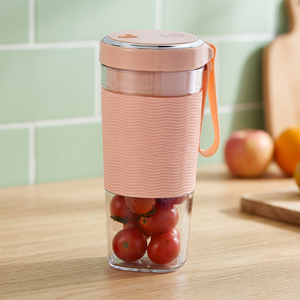 350ml USB Rechargeable Mini Juicer Blender Portable Smoothie Maker Fruit Mixer Compact <b>Juice</b> <b>Extractor</b> Wholesale - Product Image 3