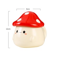 Tasse à café en céramique faite à la main Lelyi INS, motif dessin animé mignon, thème fille, avec couvercle, style frais et créatif, de grande valeur