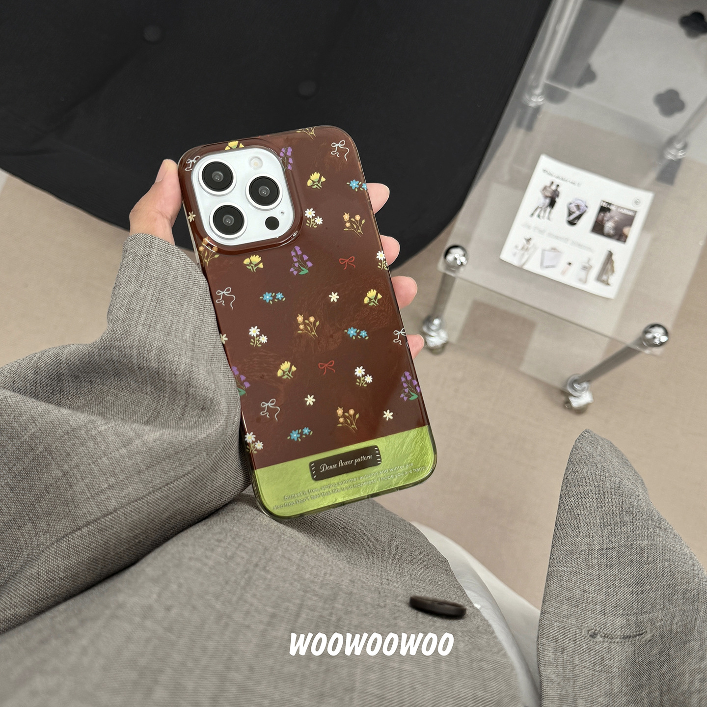 GENERICO Carcasa Para IPhone 12 Pro Transparente Borde Negro