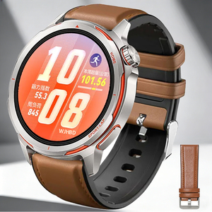 Correa de cuero y silicona de 22mm para <span class=keywords><strong>Huawei</strong></span> <span class=keywords><strong>Watch</strong></span> <span class=keywords><strong>GT</strong></span> <span class=keywords><strong>Runner</strong></span> 2 GT6 6Pro GT5 GT4 <span class=keywords><strong>46mm</strong></span>, pulsera de repuesto para Galaxy <span class=keywords><strong>Watch</strong></span> 3 45mm Gear S3 - Product Image 2