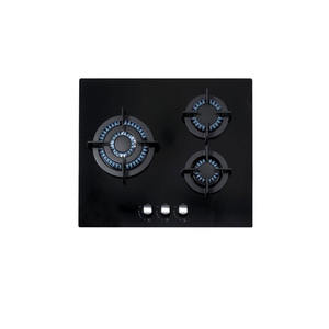 Table de cuisson à <span class=keywords><strong>gaz</strong></span> encastrable en verre trempé 3 brûleurs GPL/GN – Prix de gros <span class=keywords><strong>le</strong></span> plus bas - Product Image 3