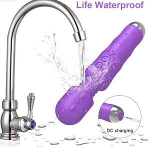 Vibrador en Forma de Varita para Mujeres Maduras, 20 Frecuencias, 8 Velocidades, Potente, de Rosa y Silicona, Impermeable, Recargable por USB - Product Image 3